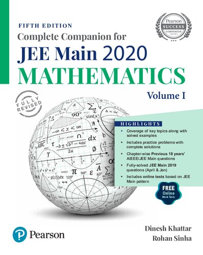 Complete Companion For Jee Main 2020 Mathematics Vol 1