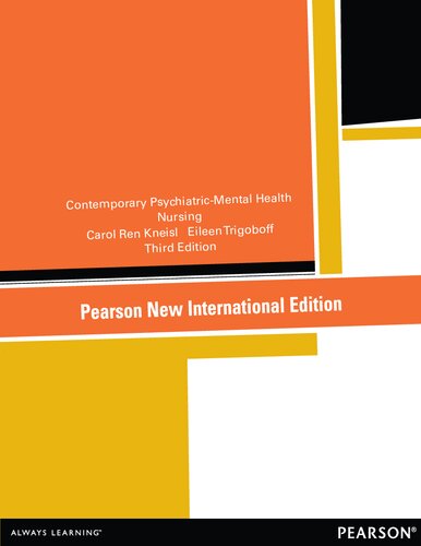 Contemporary Psychiatric-Mental Health Nursing: Pearson New International Edition