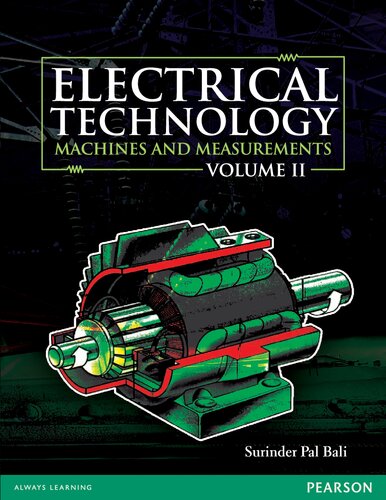 Electrical Technology Machines & Measurement Vol 2