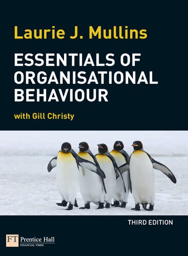 Essentials of Organisational Behaviour