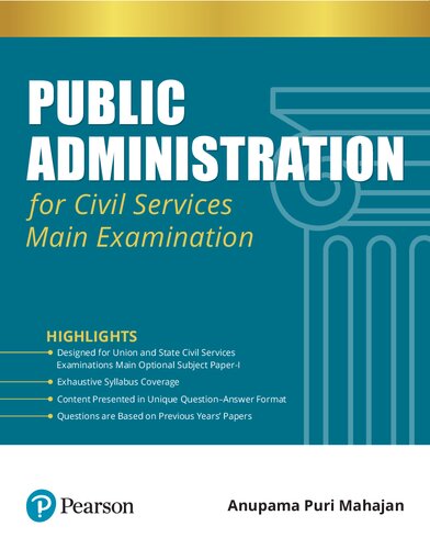 Public Administration for Civil Services Main Examination