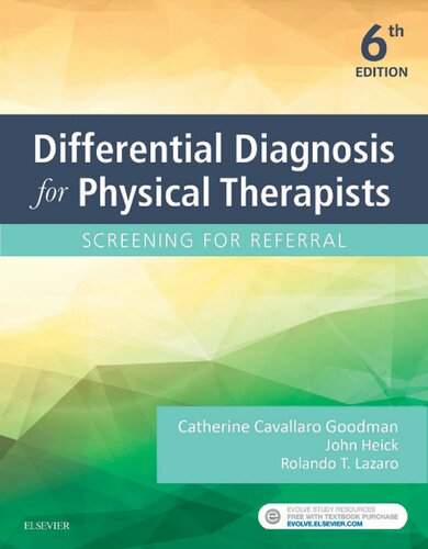 Differential diagnosis for physical therapists : Screening for referral.