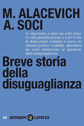 Breve storia della disuguaglianza (Laterza)