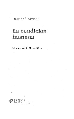 La condición humana