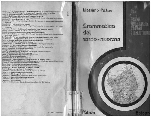 Grammatica del sardo-nuorese - Il più conservativo dei parlari neolatini