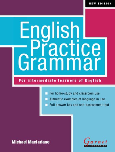 English practice grammar : for intermediate learners of English