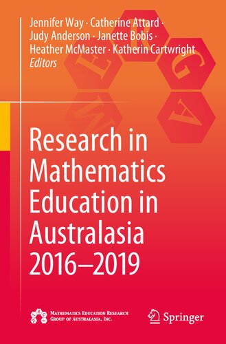 RESEARCH IN MATHEMATICS EDUCATION IN AUSTRALASIA 2016-2019.