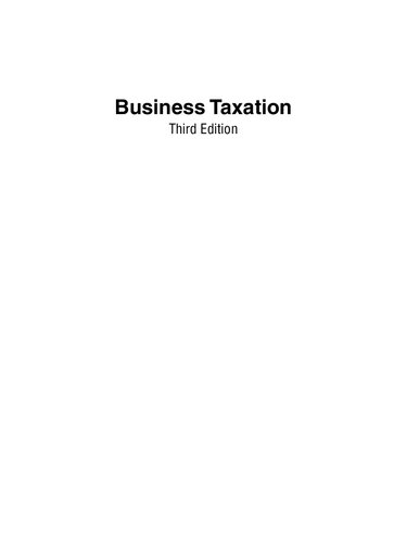 Business Taxation