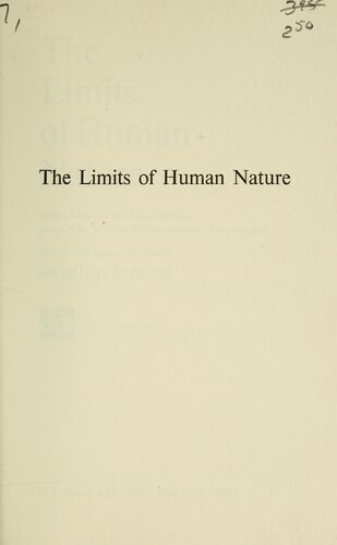 The Limits of Human Nature