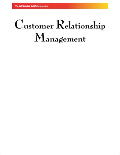 Customer relationship management