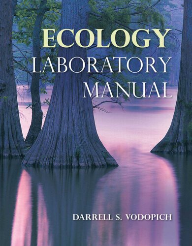 Ecology : Laboratory manual