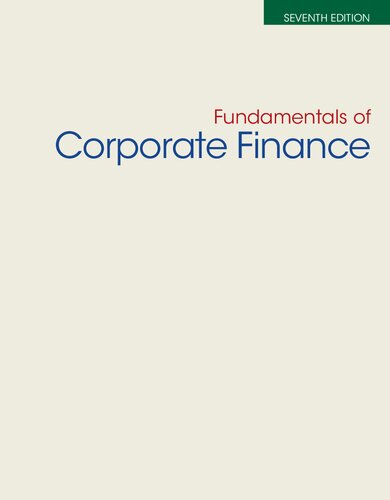 Fundamentals of Corporate Finance