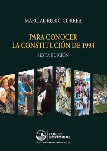 Para conocer la Constitución de 1993 (Peru)