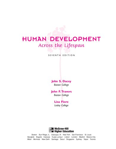 Human Development Across the Lifespan