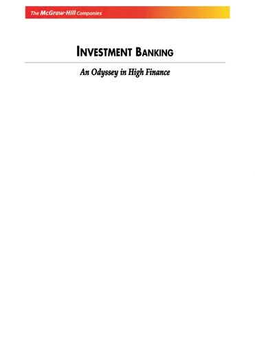 NVESTMENT BANKING