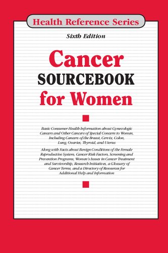 Cancer Sourcebook for Women