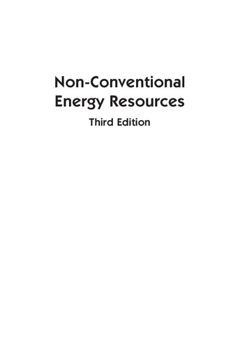 Non Conventional Energy Resources