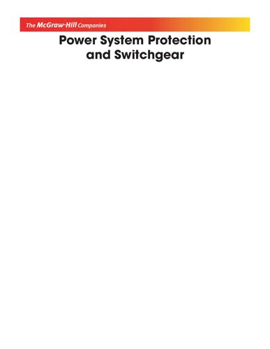 Power system protection and switchgear