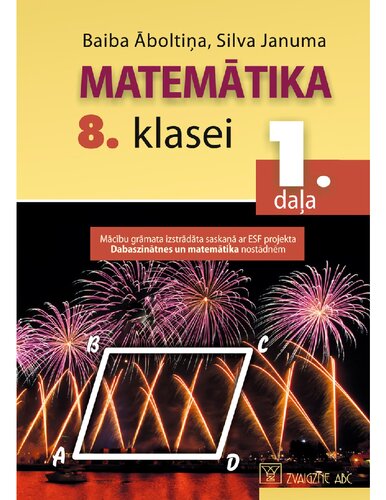 MATEMĀTIKA 8. KLASEI 1. daļa