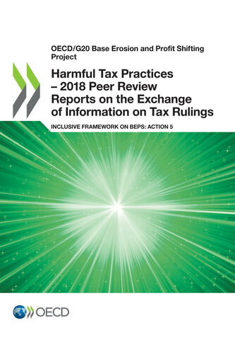 Harmful Tax Practices – 2018 Peer Review Reports on the Exchange of Information on Tax Rulings