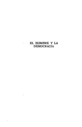 El hombre y la democracia