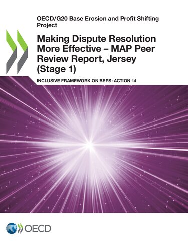 Making Dispute Resolution More Effective - MAP Peer Review Report, Jersey (Stage 1)