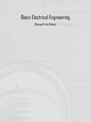 Basic Electrical Engineering Revised First Edition