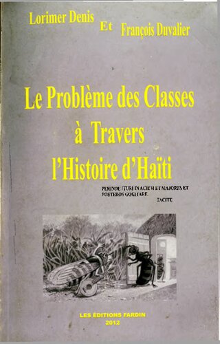 Problème des classes à travers lʼhistoire dʼHaïti