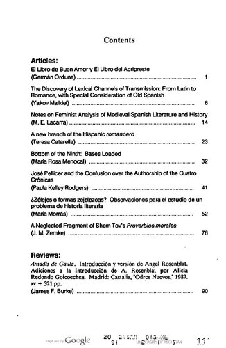 La corónica. A Journal of Medieval Hispanic Languages, Literatures, and Cultures