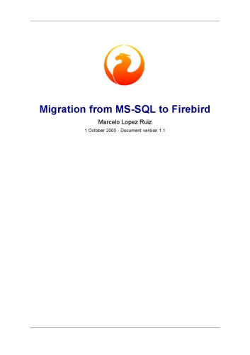 Migration from MS-SQL to Firebird