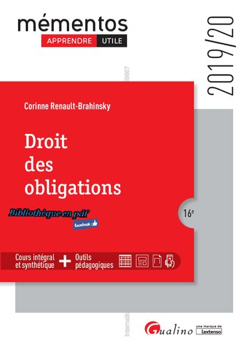 Droit des obligations