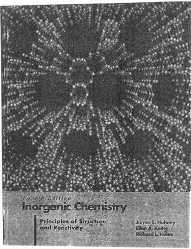 Inorganic Chemistry: Principles of Structure and Reactivity