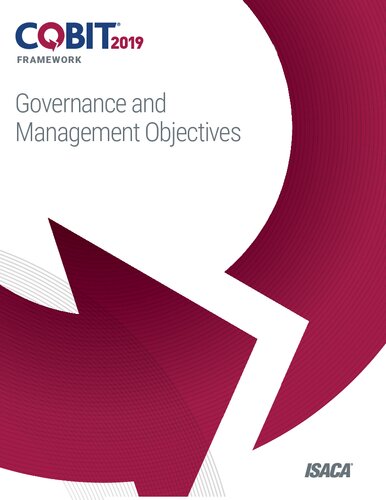 COBIT 2019 Framework: Governance and Management Objectives