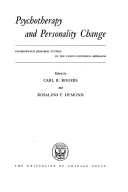 Psychotherapy and Personality Change: Co-ordinated Research Studies in the Client-centered Approach