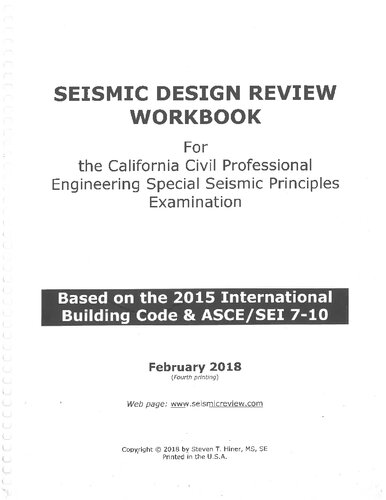 The Seismic Design Review Workbook