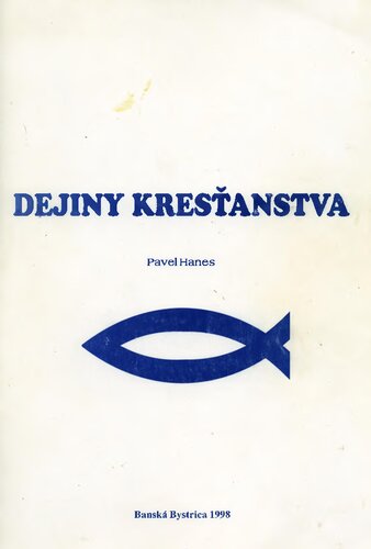 Dejiny kresťanstva