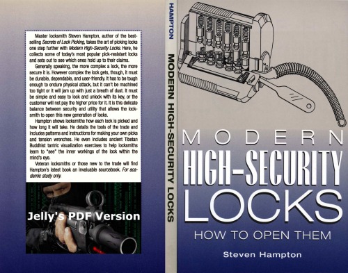 Modern High-Security Locks - How to Open Them