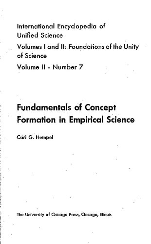 Fundamentals of Concept Formation in Empirical Science