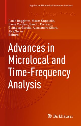 Advances in Microlocal and Time-Frequency Analysis (Applied and Numerical Harmonic Analysis)