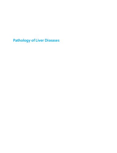 Pathology of liver diseases