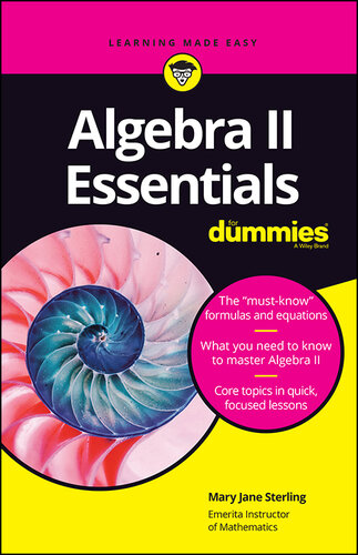 Algebra II Essentials For Dummies