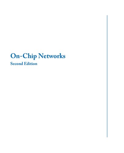 On-Chip Networks: Second Edition