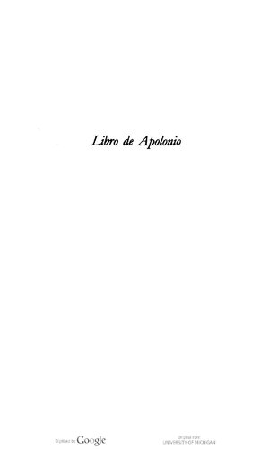 Libro de Apolonio