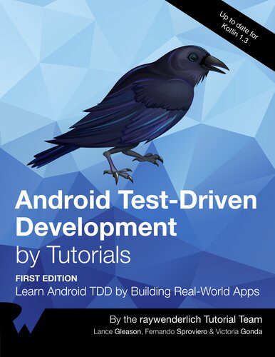 Android Test-Driven Development by Tutorials