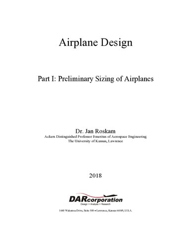 Airplane Design Part 1