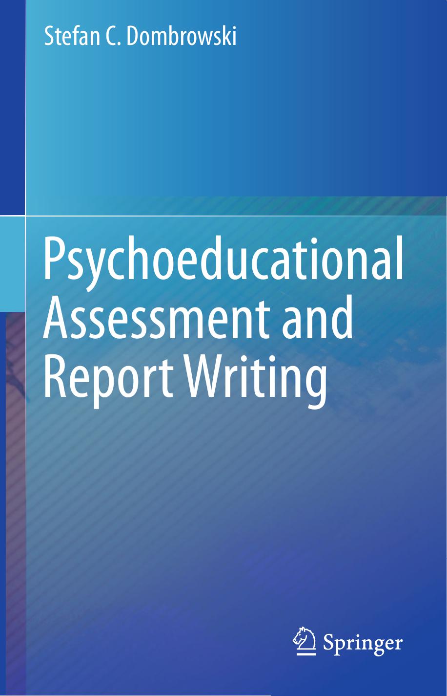 Psychoeducational Assessment and Report Writing