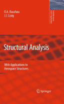 Structural Analysis: With Applications to Aerospace Structures