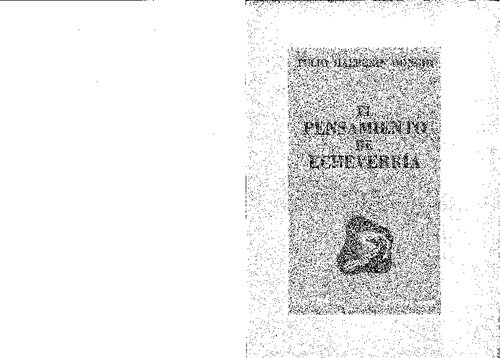 El pensamiento de Echeverría