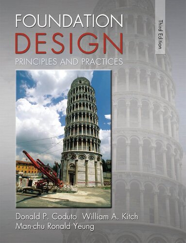 Foundation design : principles and practices