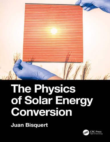 The Physics of Solar Energy Conversion: Perovskites, Organics, and Photovoltaic Fundamentals